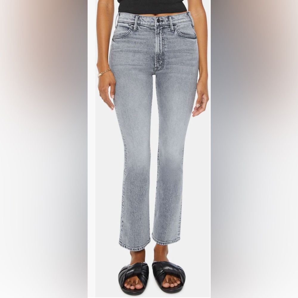 MOTHER Gray Flare Women's Jeans
